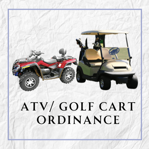 ATV Ordinance button
